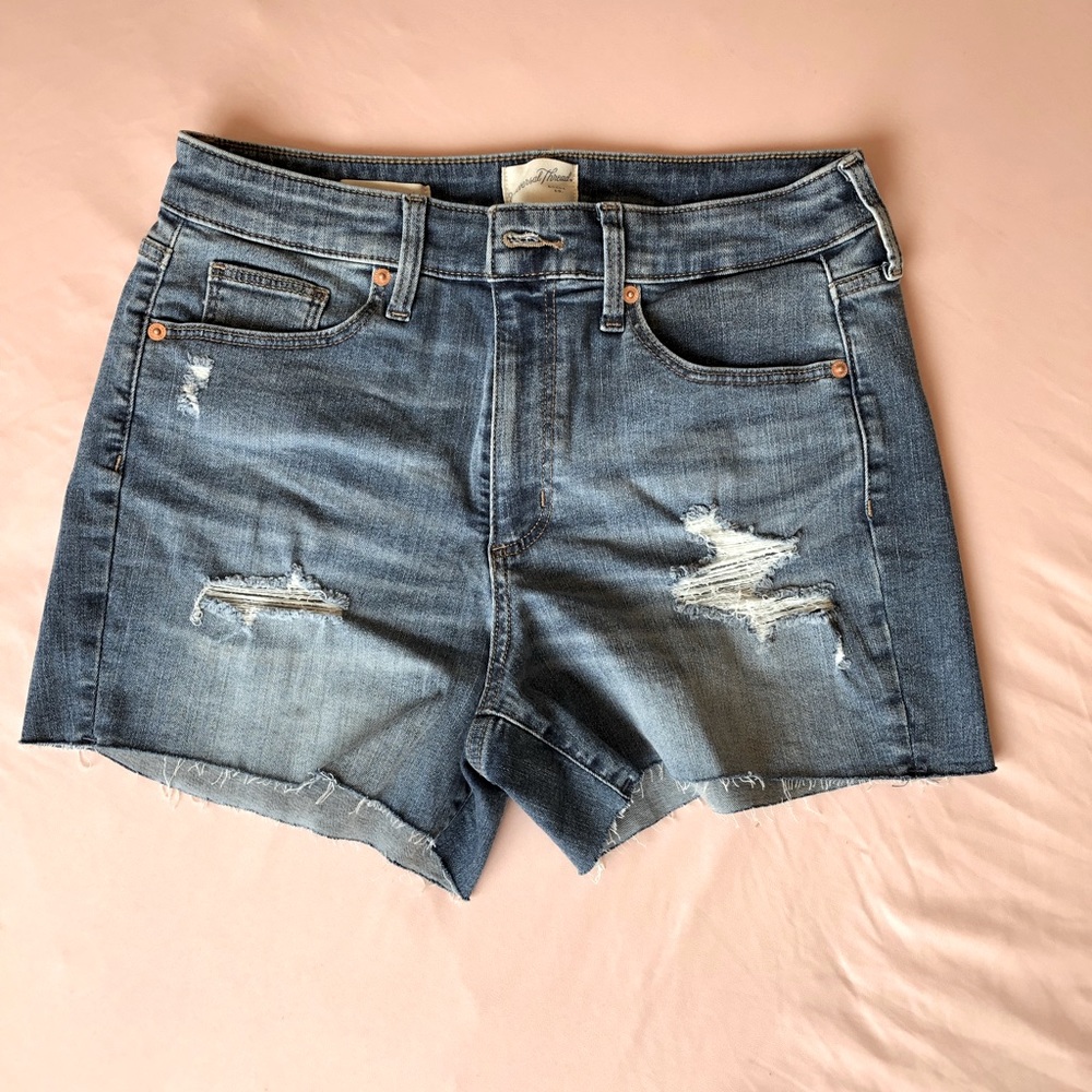 Universal Thread High Rise MIDI Shorts, 10/30